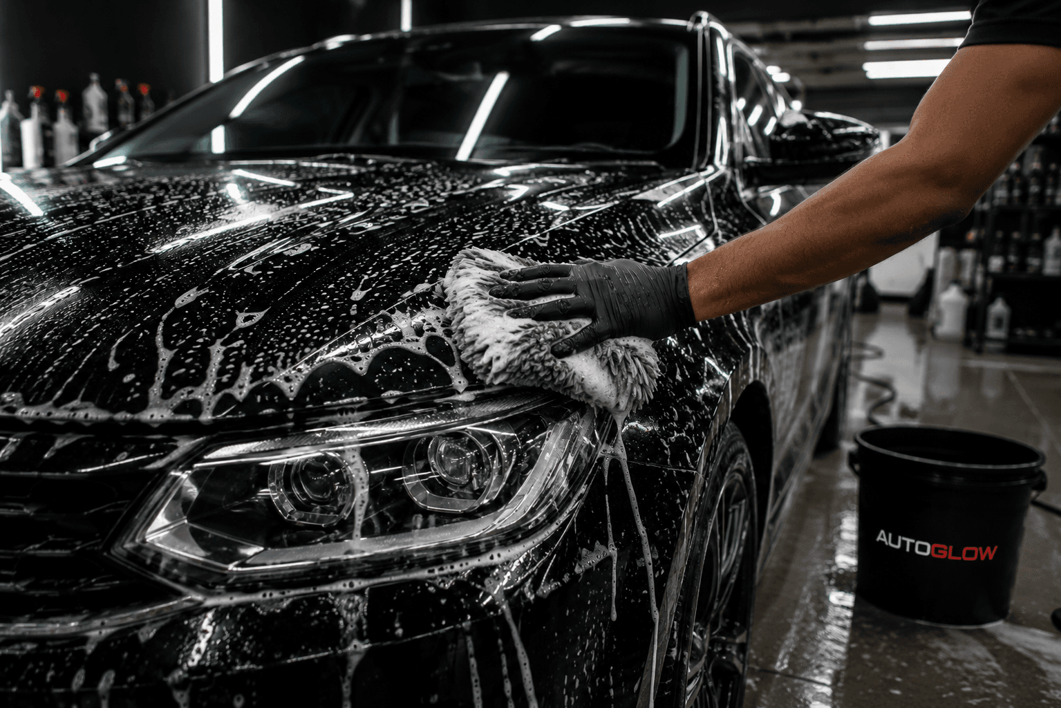 Premium Safe Wash Services at AutoGlow