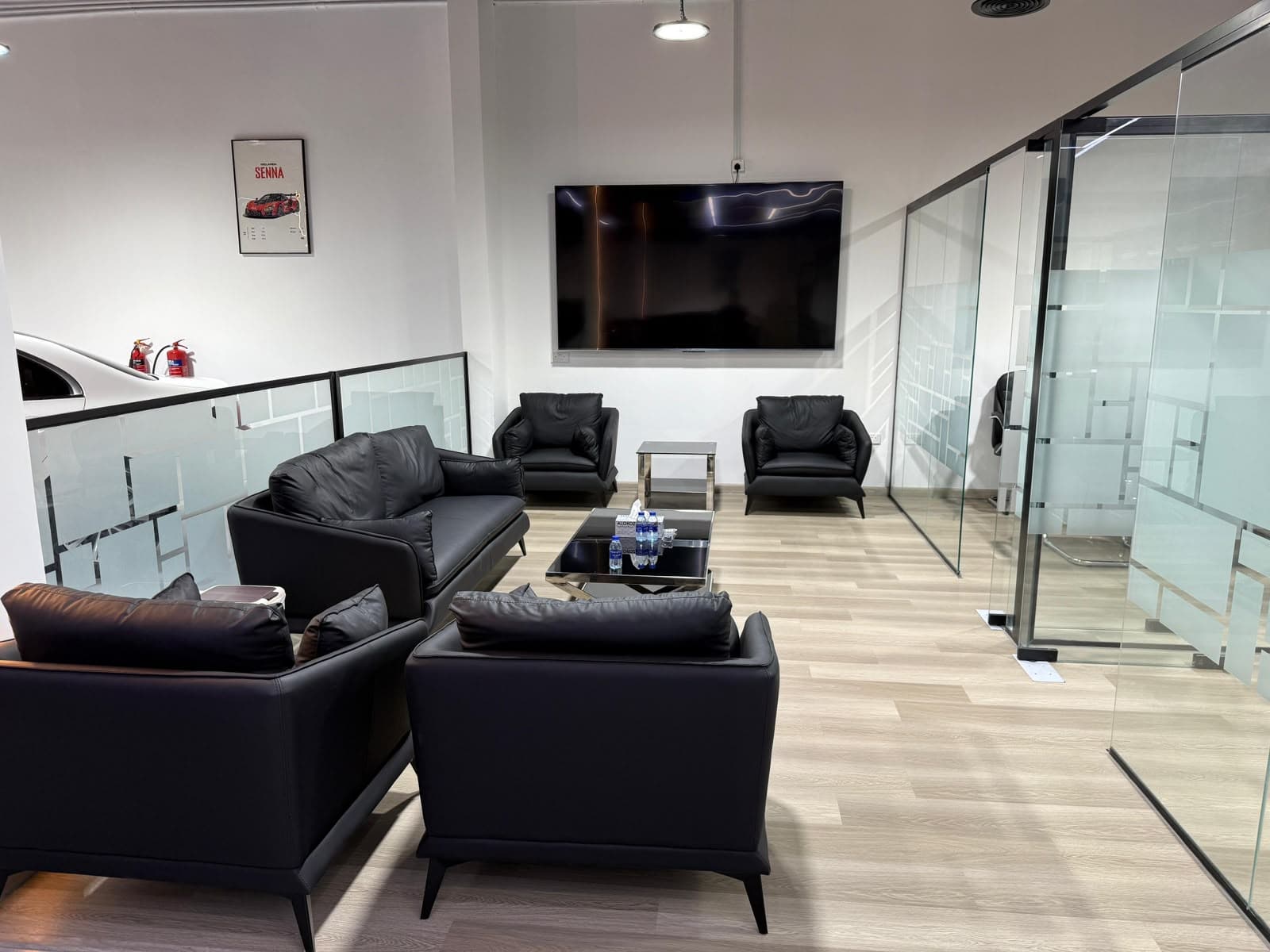 AutoGlow Lounge & Office Area