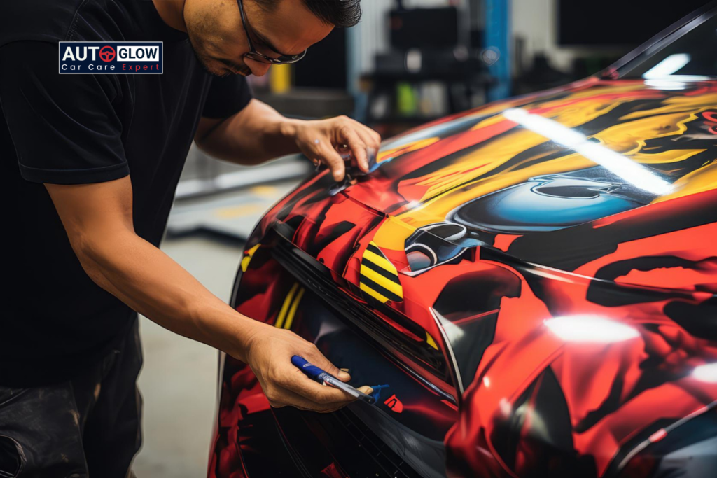 autoglow instagram showing supercar detailing transformation before and after