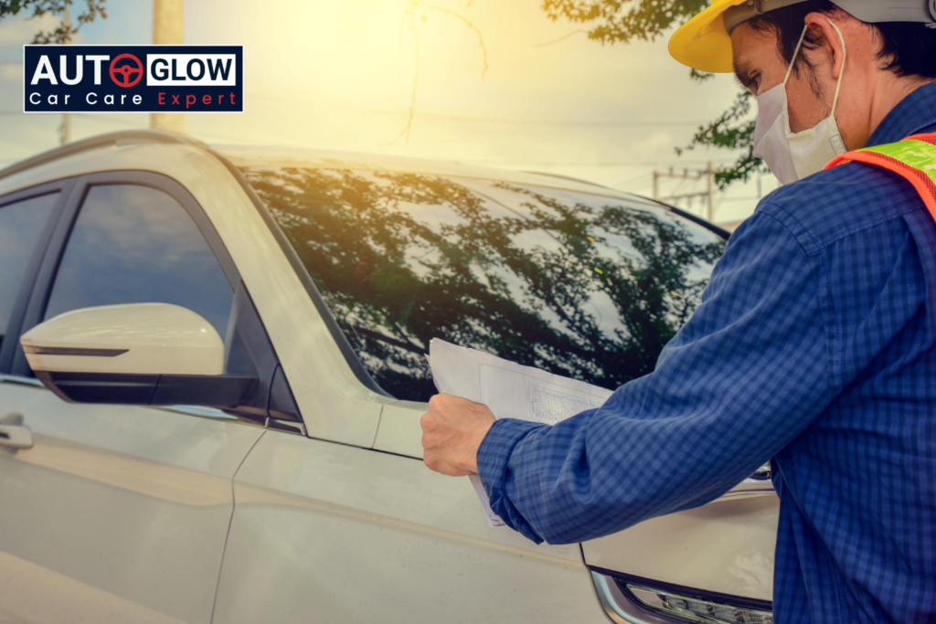 Ceramic window tint installed on car blocking heat in UAE sun